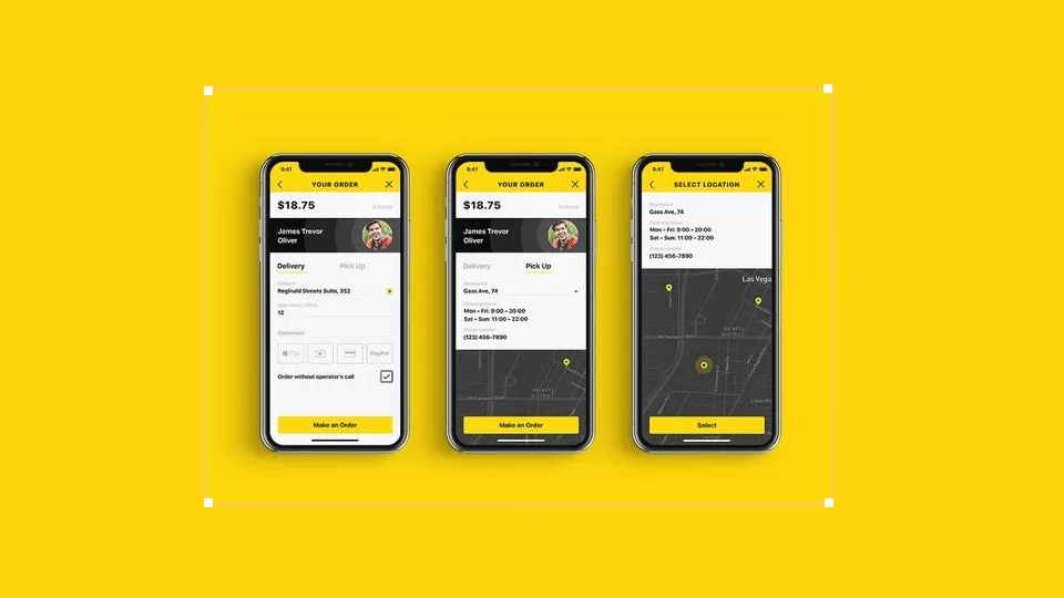 Приложение на смартфон 